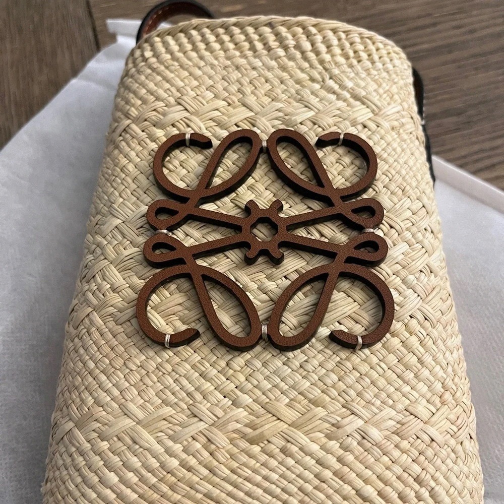 Loewe Mini Woven Crossbody Phone Pouch - Picture 2 of 8